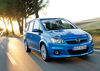 Opel Zafira OPC.  Opel
