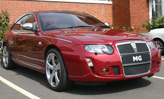 MG7 Coupe.   Car