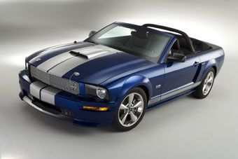 Shelby GT Convertible.  Shelby 