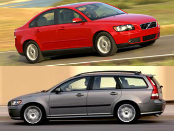 Volvo S40 (), Volvo V50 ().  .