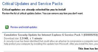    Windows Update     
