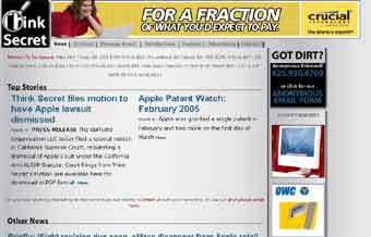  ThinkSecret.com -   