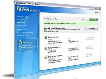 Windows OneCare,    Microsoft 