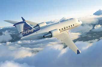 Bombardier Challenger 600.   : http://www.bombardier.com