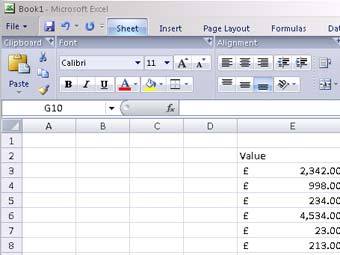  Microsoft Excel 