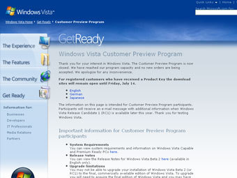   Windows Vista