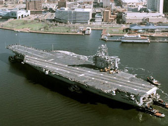 USS George Washington.   