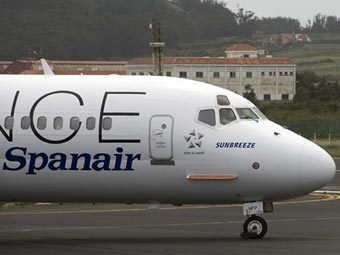  MD-82   Spanair.  AFP