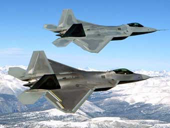 F-22 Raptor.  Lockheed Martin.