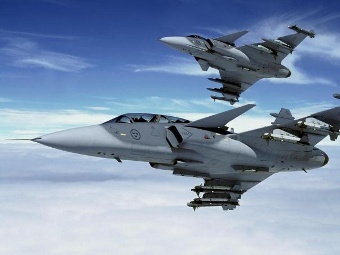 Saab JAS 39 Gripen.    livephysics.com