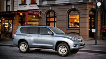 Land Cruiser Prado.    toyota.com.au