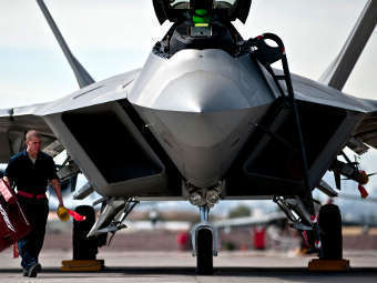 F-22 Raptor.     